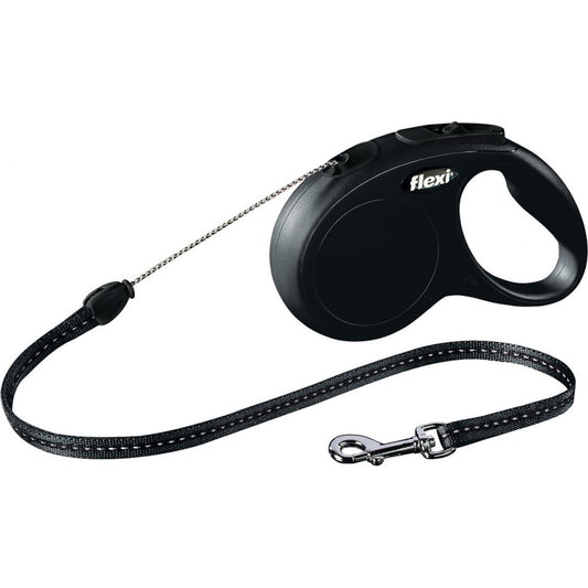 Dog Lead Flexi Flexi 5 m Black S-0